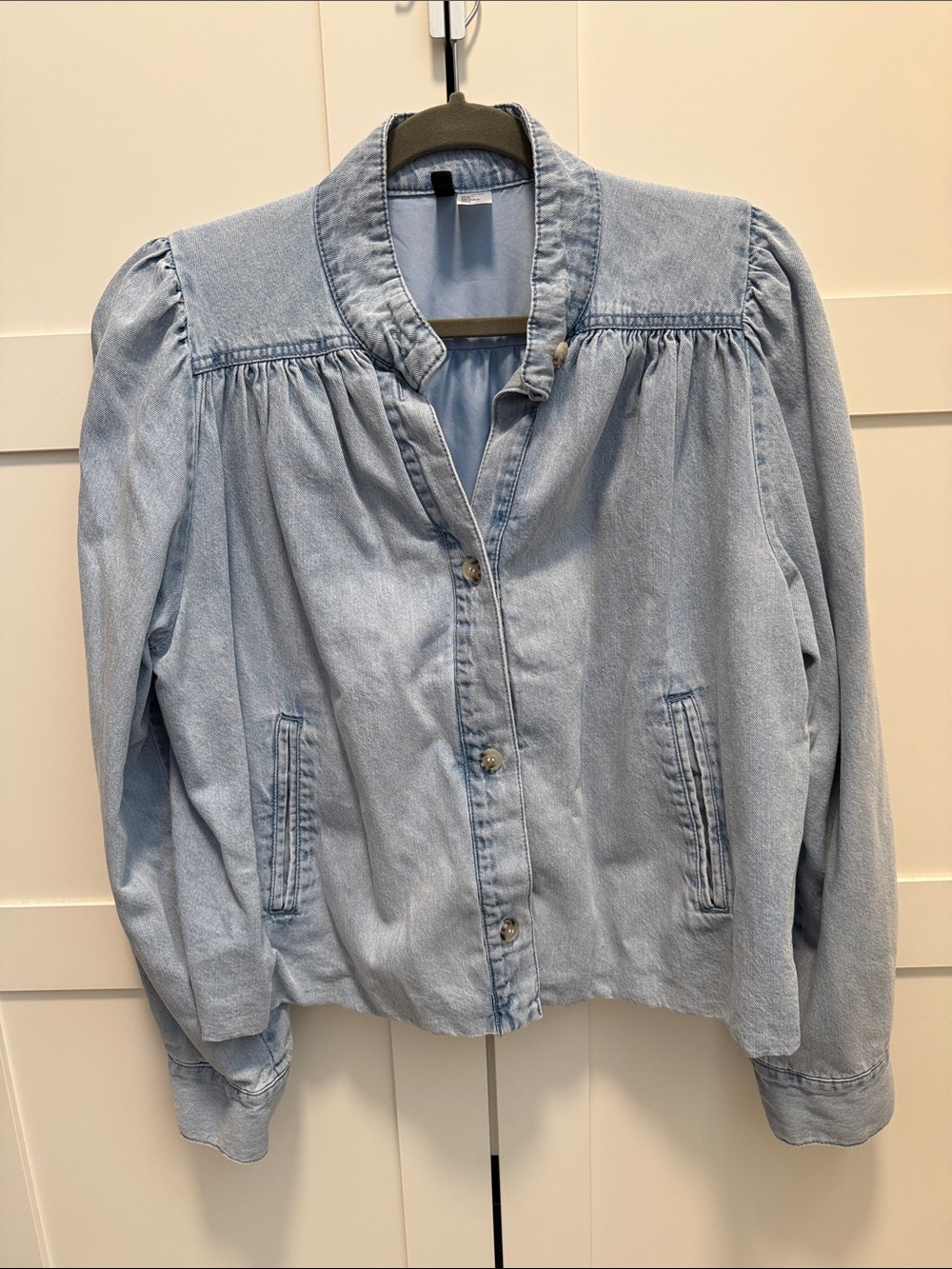 Light Blue Denim Jacket - medium